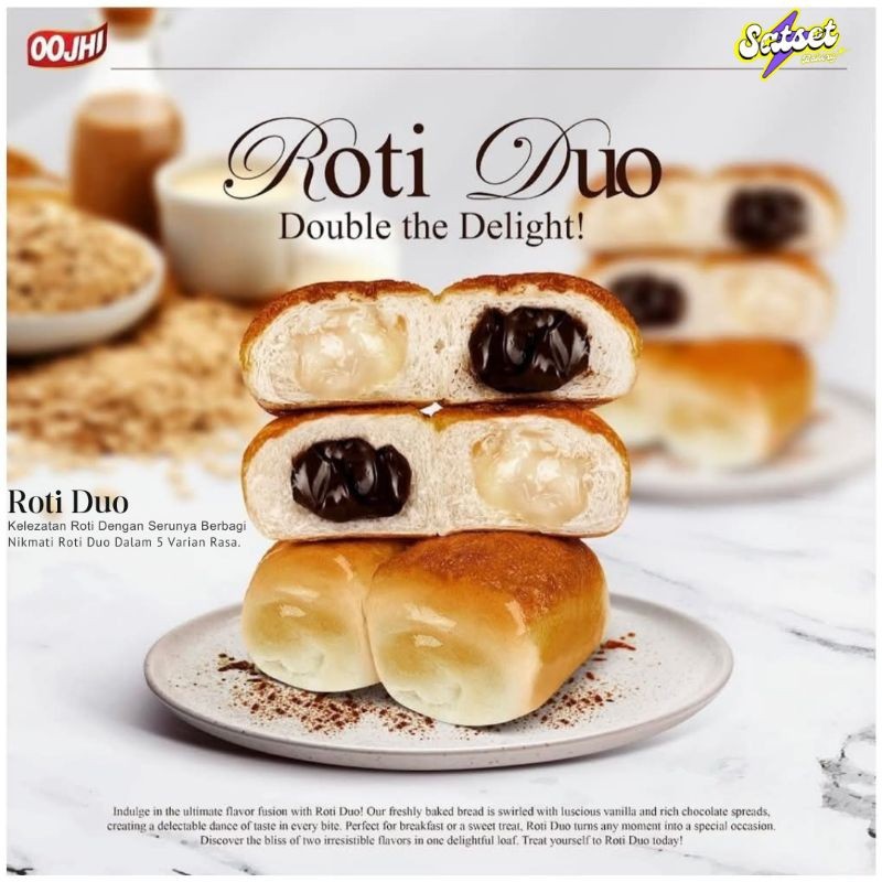 

(1 Dus/60 Pcs) ROTI OOJHI DUO RASA / ROTI OOJHI DUO RASA 1 KARTON ENAK MURAH