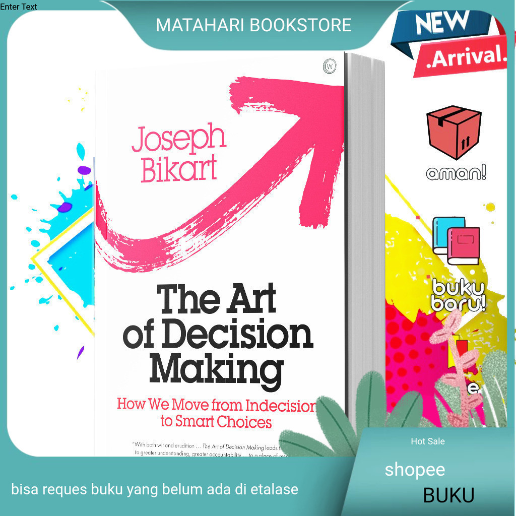 Buku The Art of Decision Making - Joseph Bikart