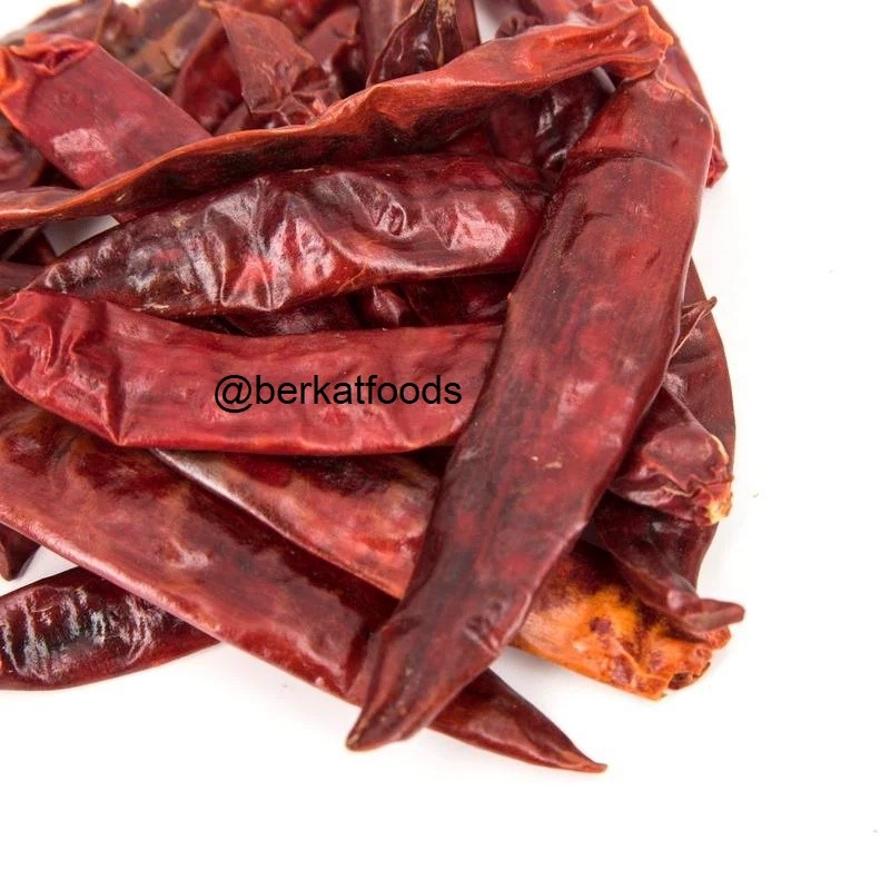 

Dry Red Sannam S4 Chili India / Cabe Besar Kering Indian / Mirch Chilli