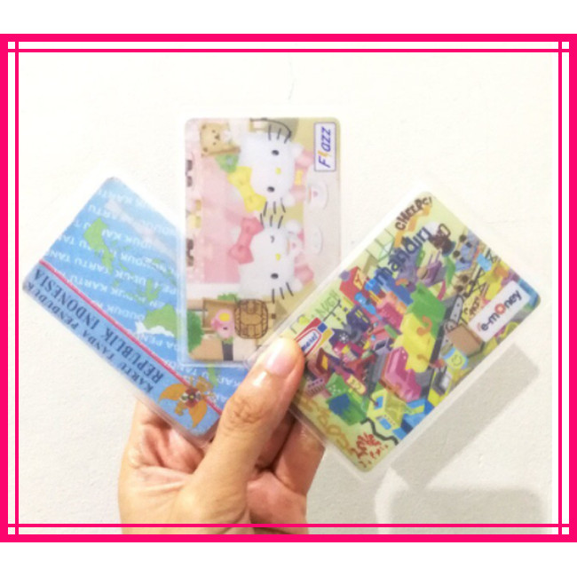 

R18 Sampul Cover DOFF Kartu ATM, KTP, SIM Plastik Pelindung Anti Gores