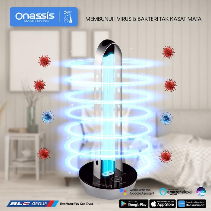 ONASSIS UVC STERILIZER 58watt /UV KUMAN DISINFECTANT NON OZONE