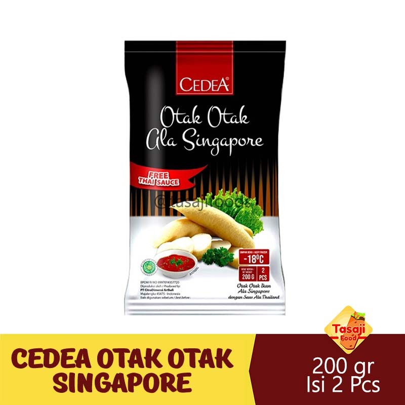 

Cedea Otak Otak Singapore Isi 2 200gr Tazaj