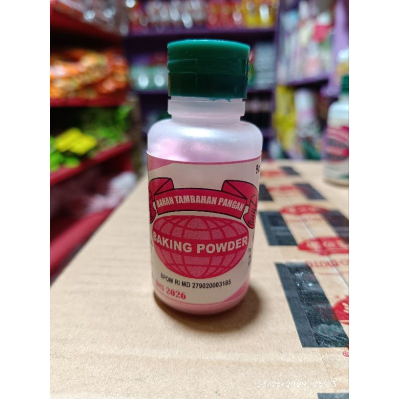 

Penggaring / Soda Kue / Perenyah / Baking Powder 80 gr BY JJS