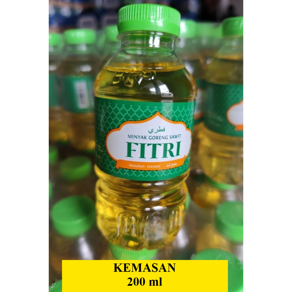 

Minyak Goreng Sawit Fitri 200ml & 400ml Kemasan Botol