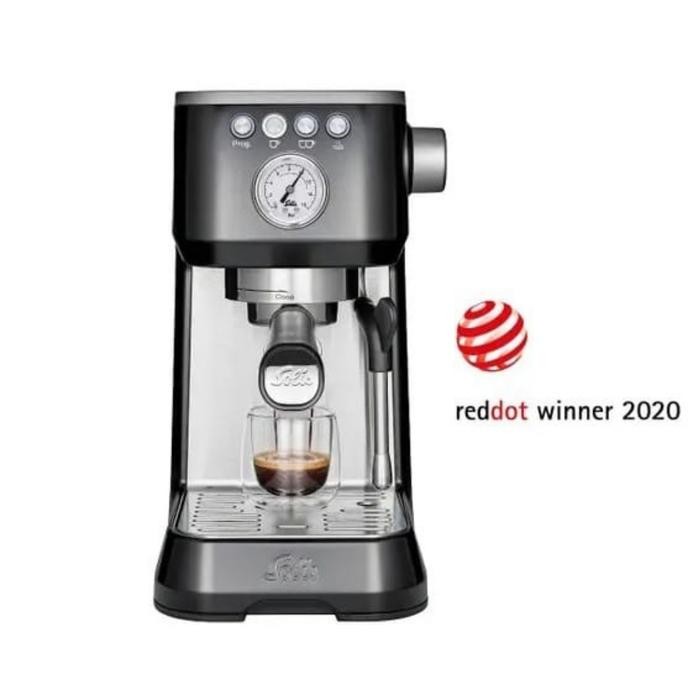 New Solis Barista PERFETTA PLUS mesin kopi Espresso coffee machine Swiss - Hitam