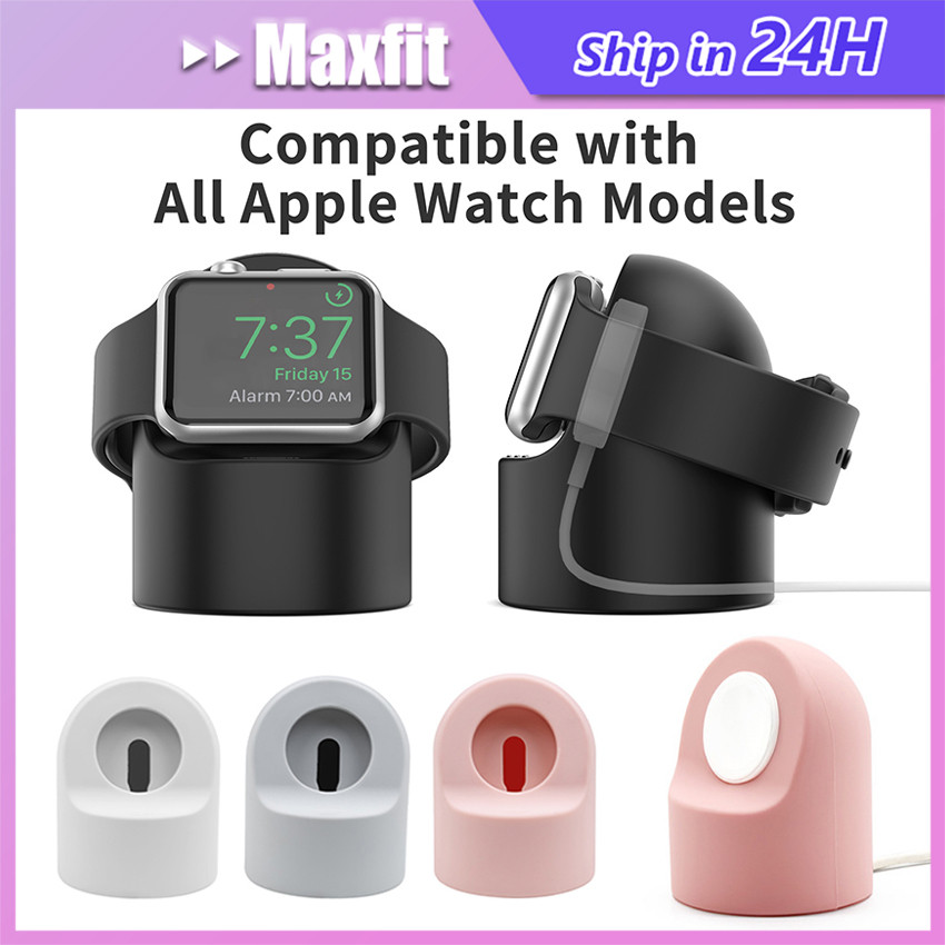 Dudukan Charging Holder Stand Only for Apple Watch Ultra Series 10 9 8 7 6 SE 5 4 3 2 1 IWatch Dock 