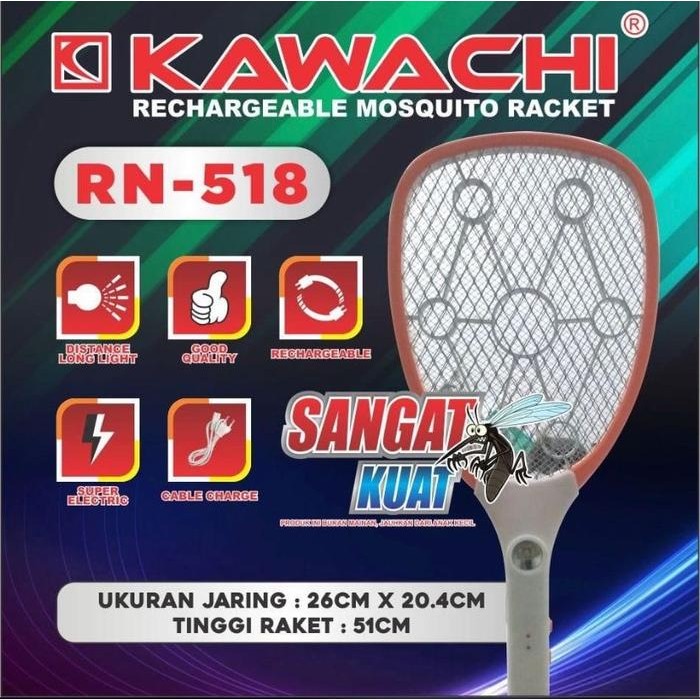 Raket nyamuk kawachi raket nyamuk kuat