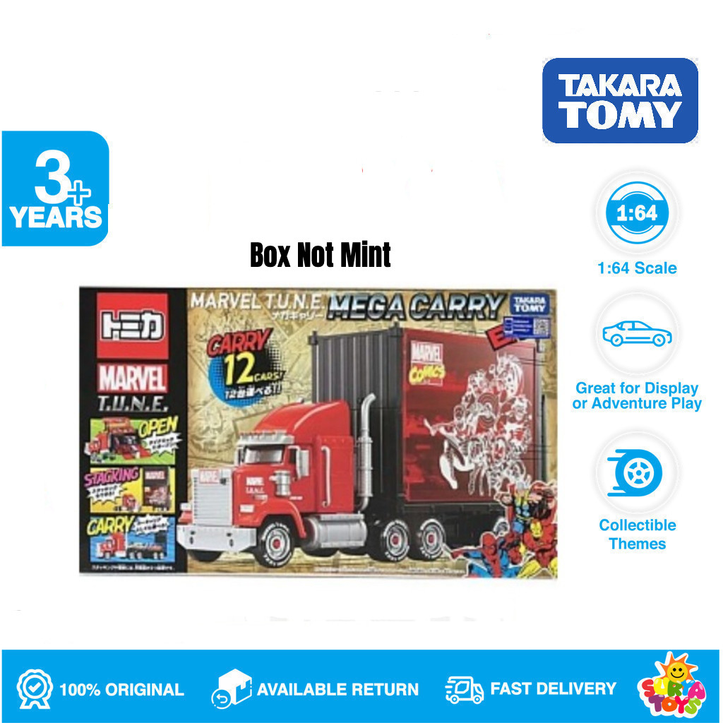 Tomica Marvel Tune Mega Carry