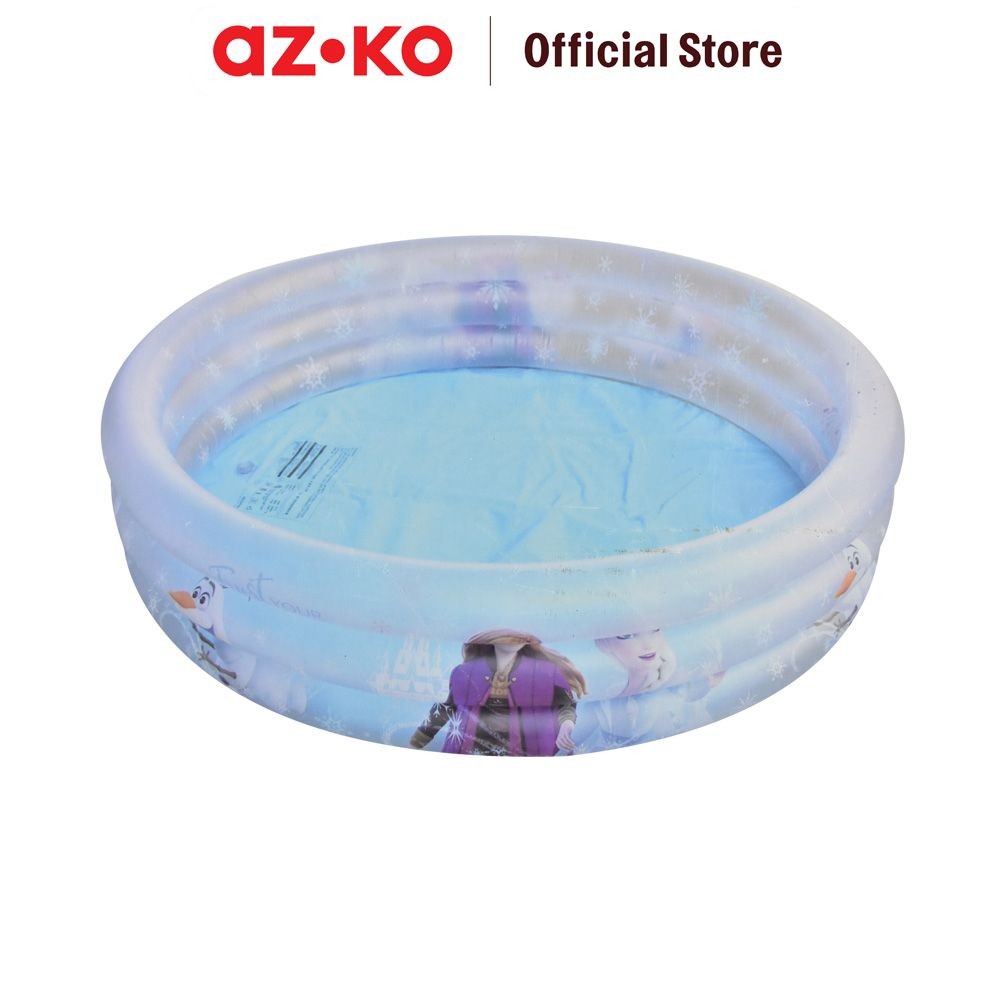 AZKO Disney 120x30 cm Kolam Renang Frozen - Putih Kids Swimming Pool Kolam Renang Portabel Kolam Mai