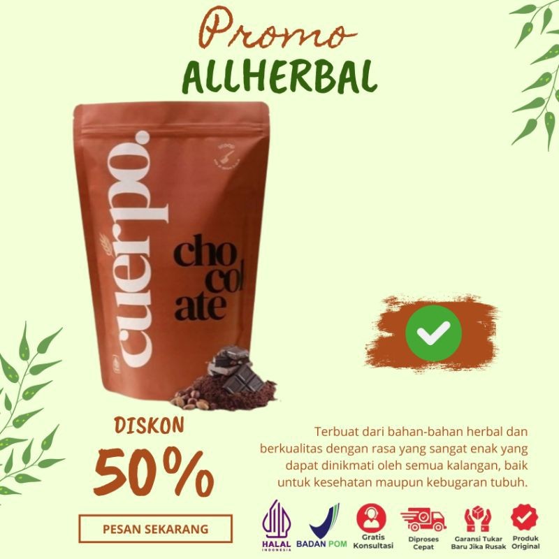 

[ Asli ] Susu Tinggi Kalori & Protein Cuerpo 960 Gram Bundling 1 Pouch 100% Original