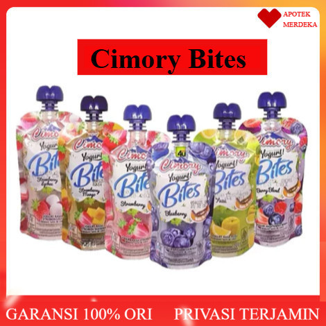 

Cimory Squeeze Yogurt Squeeze Bites 120gram