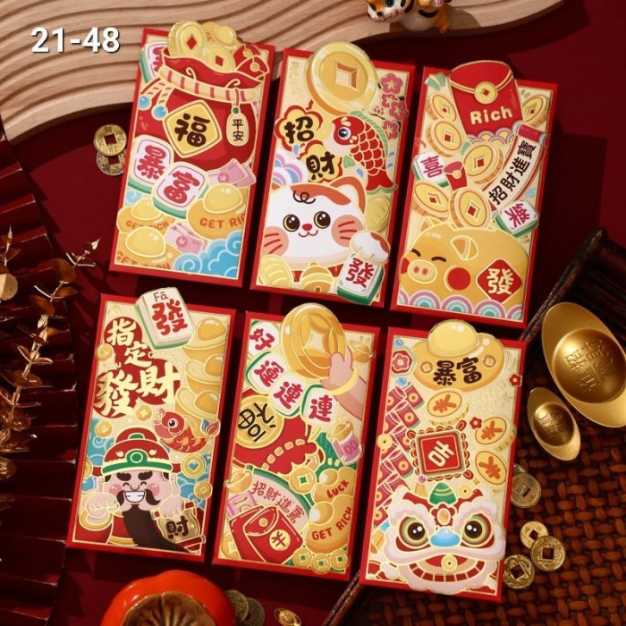 

SALE Angpao Panjang Imlek Murah Angpao 3D Kuping Sincia Kado Hampers