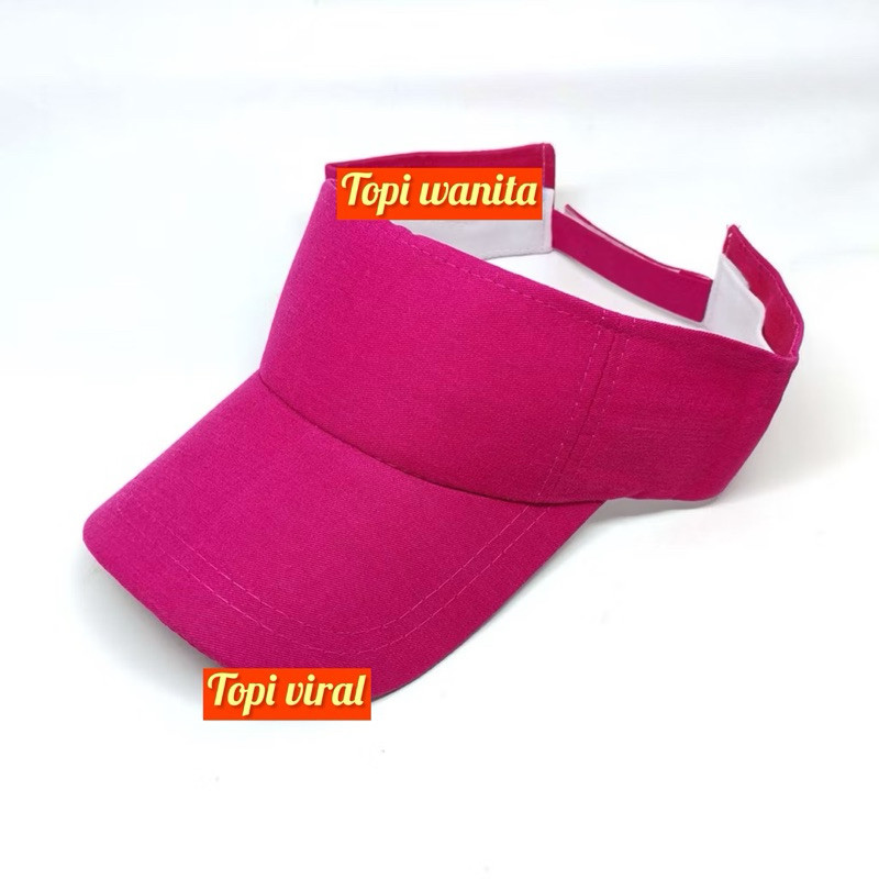 (GAT) TOPI GOLF WANITA | TOPI ZUMBA PREMIUM | TOPI CADDY | TOPI SENAM