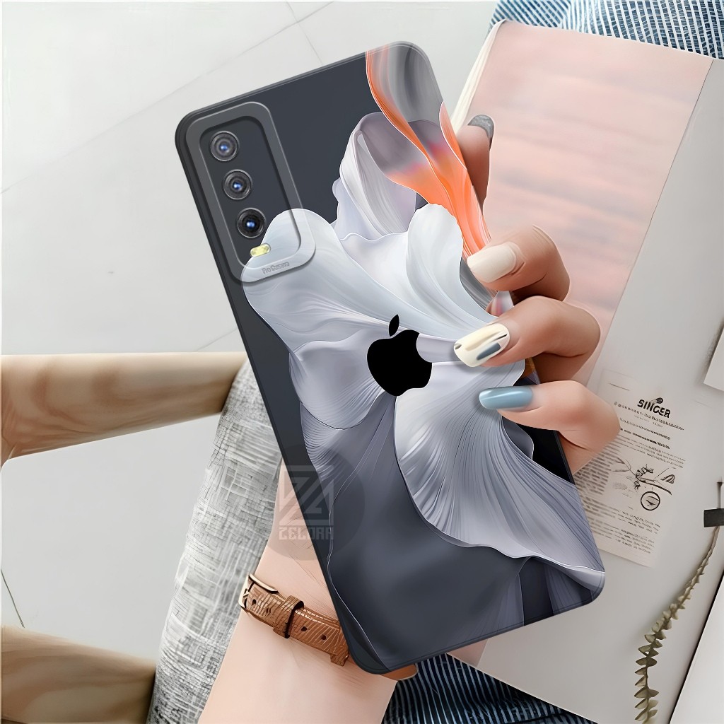 Softcase VIVO Y20 / Y12S / Y20S Terbaru - Case Motif Branded - Case VIVO Y20 / Y12S / Y20S - Silikon