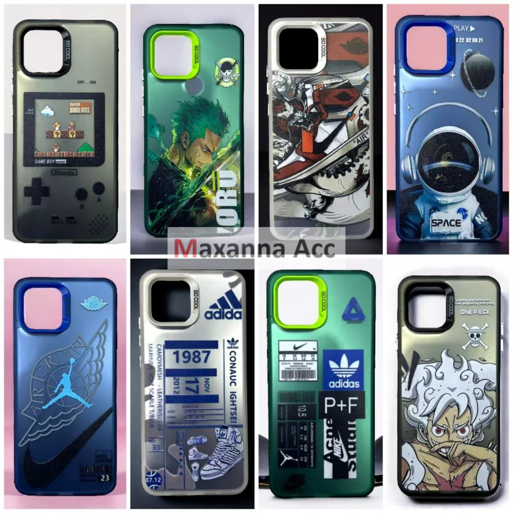 [MAXANNA] [ REALME C2 | C11 2021 | C20 | C12 ] CASE IMD PLATE HOLOGRAM CORAK STITCH ONE PIECE ZORO A