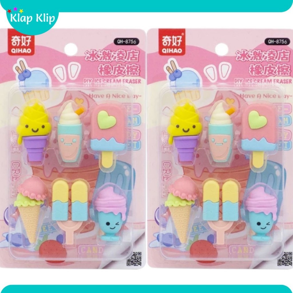 

ICE CREAM SHOP ERASER QH-8756
