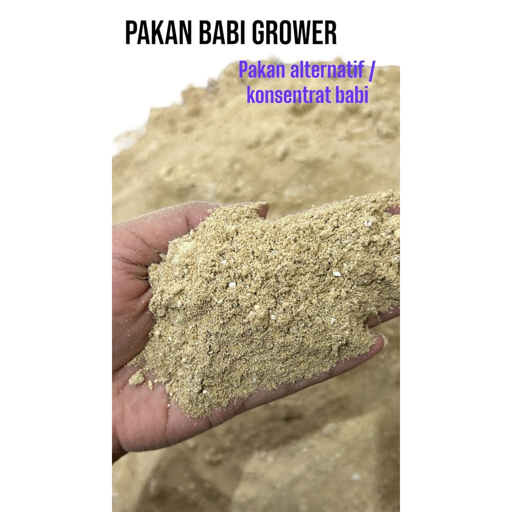 50 KG PUR BABI / PAKAN BABI GROWER / KONSENTRAT BABI / PUR BABI ALTERNATIF