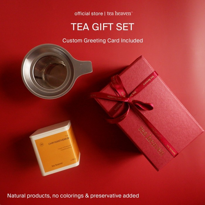 

Tea Hampers Gift Set / Paket Teh Christmas / Imlek / Tea Heaven - Paket D