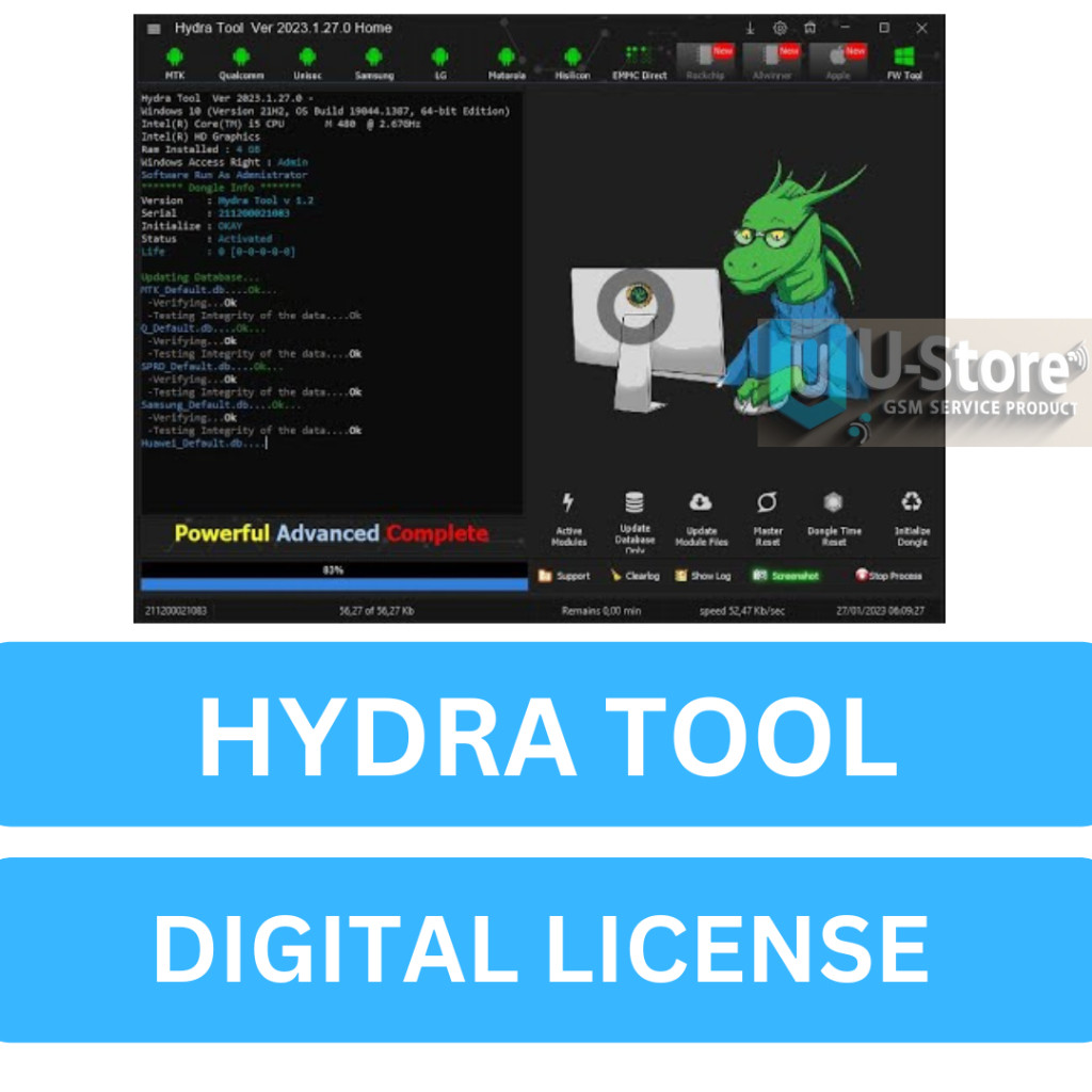 Hydra tool tanpa dongle Software