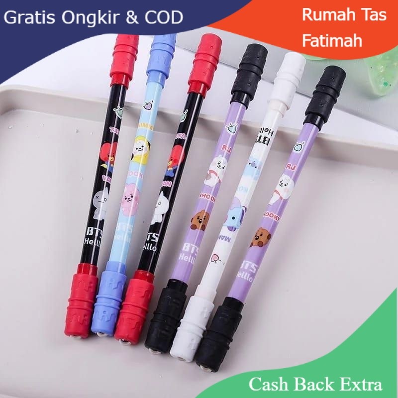 

Promo SPINNING PEN / PEN PUTAR / PEN AJAIB / PEN ANTI STRESS / PEN BALANCE pulpen hitam 0.5mm By Rumah Tas Fatimah