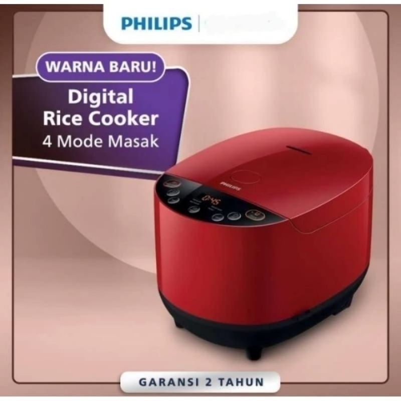 Rice Cooker Philips Digital 5000 Series HD4515 Penanak Nasi Digital / Magic Com Philips Digital 1.8 