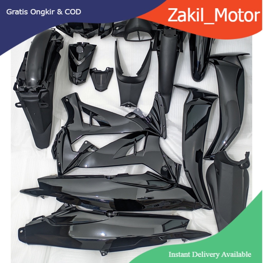 Full Body Vega R New 2006 2007 2008 2009 Hitam WIN | complete set bodi lengkap komplit kasar halus m