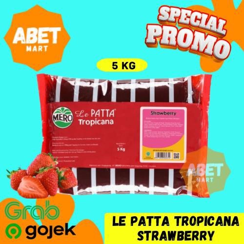 

Selai Lepatta Topkita Strawberry 5Kg - 5 Kg Stroberi Le Patta Top Kita Bantal Olesan Roti Pak Dus Pcs