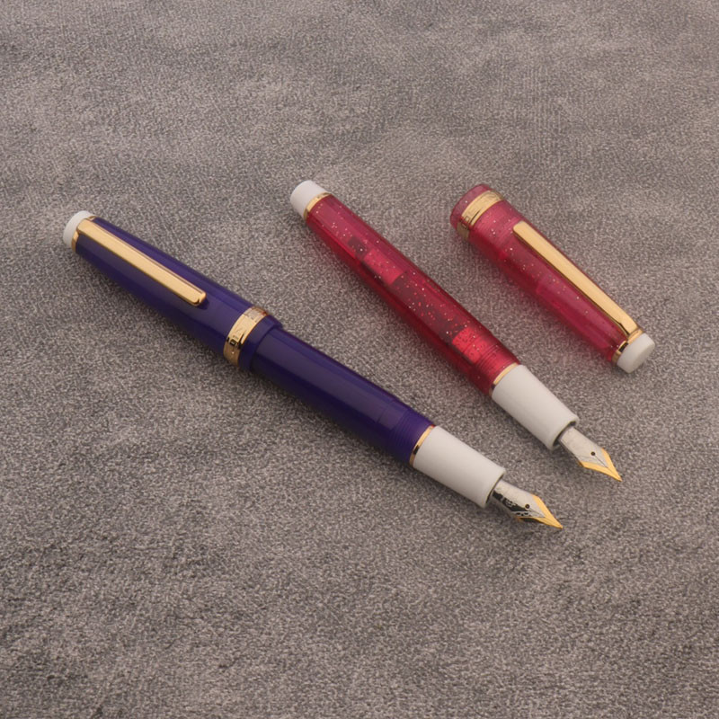 

1PC Jinhao 82 Fountain Pen Acrylic transparent Color match Spin EF/F/M Nib Stationery Office School Supplies Writing Ink Pens