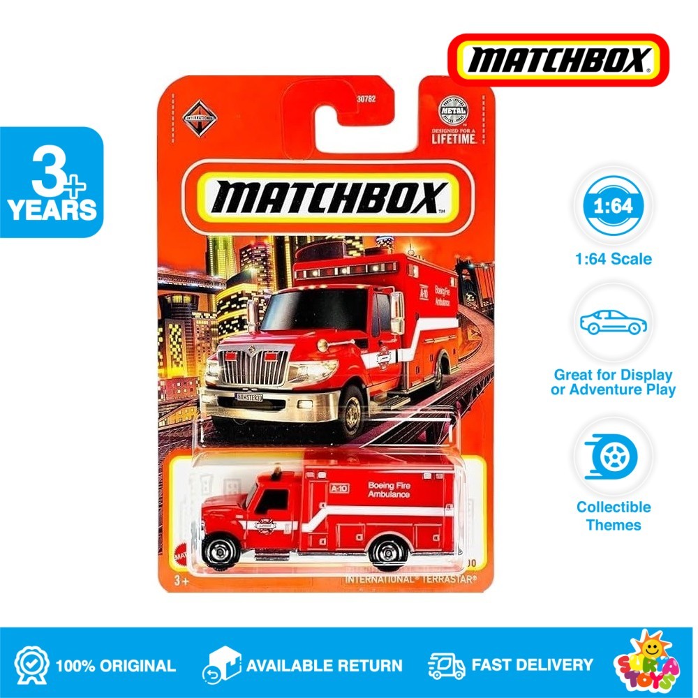 Matchbox International Terrastar Red