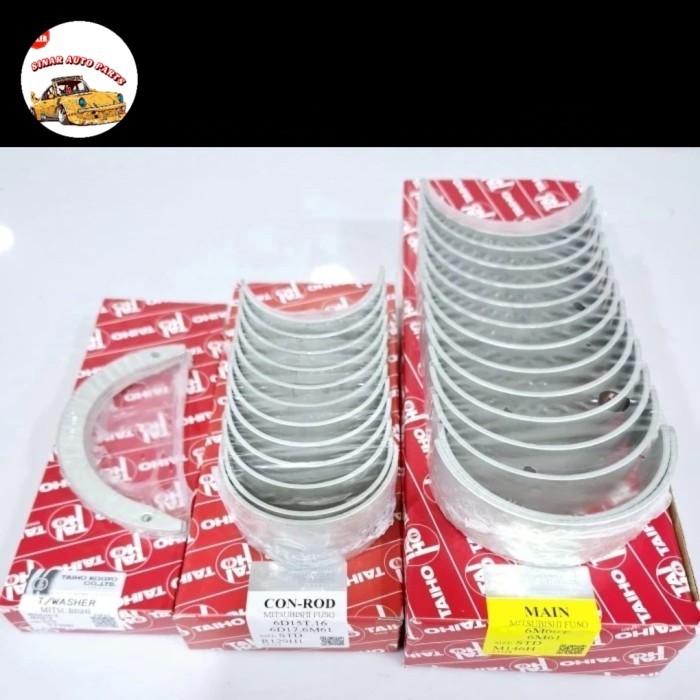 METAL SET METAL JALAN DUDUK BULAN MITSUBISHI FUSO 6D16 6D16TURBO TAIHO - 6D16 NON TURBO