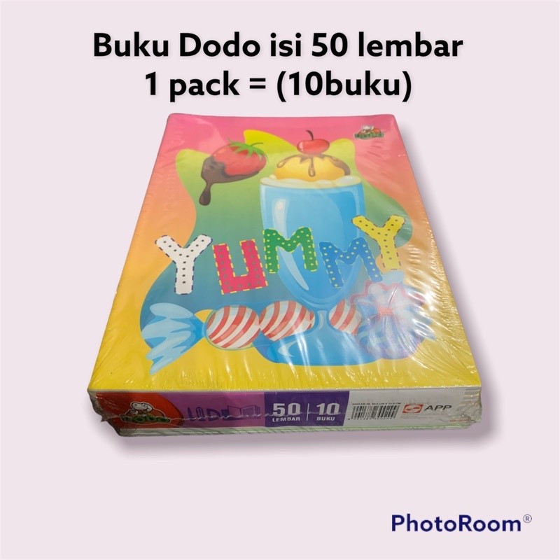 

Buku Tulis Dodo Isi 50 Lembar Ukuran A5 isi 10 Buku