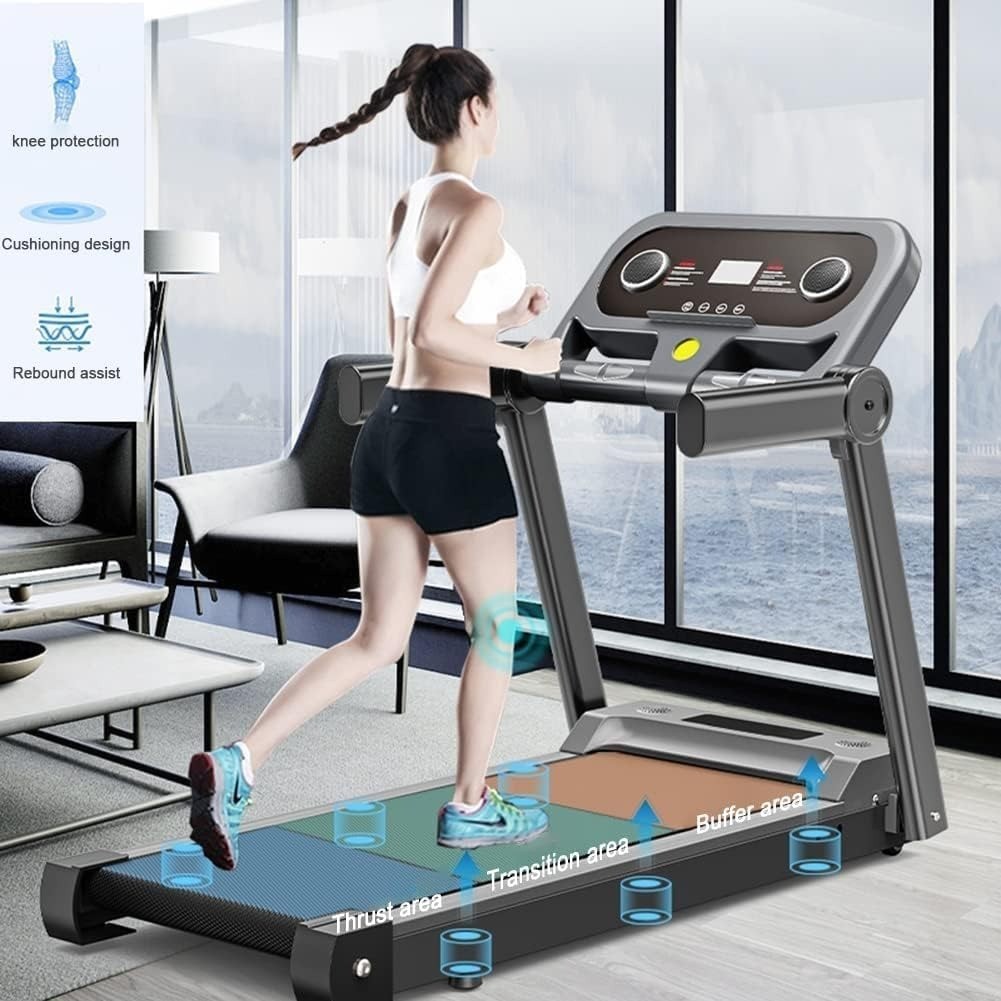 

- TaffSPORT Treadmill Elektrik Lipat Running Machine 10 Speed - M10 -