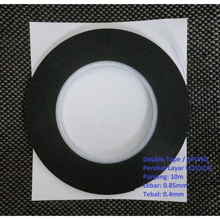 

GS99 Perekat Double Tape Layar Panel LCD LED PxL 10meter 0.85mm Tebal 0.4mm