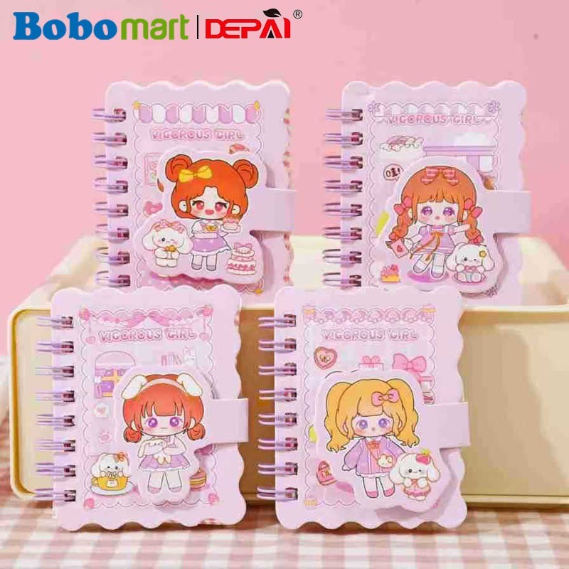 

1 PCS NOTEBOOK DEPAI A7-DP771 ISI 80 LEMBAR NOTEBOOK RING BUKU DIARY MOTIF KARAKTER KLASIK BUKU TULIS CATATAN MURAH