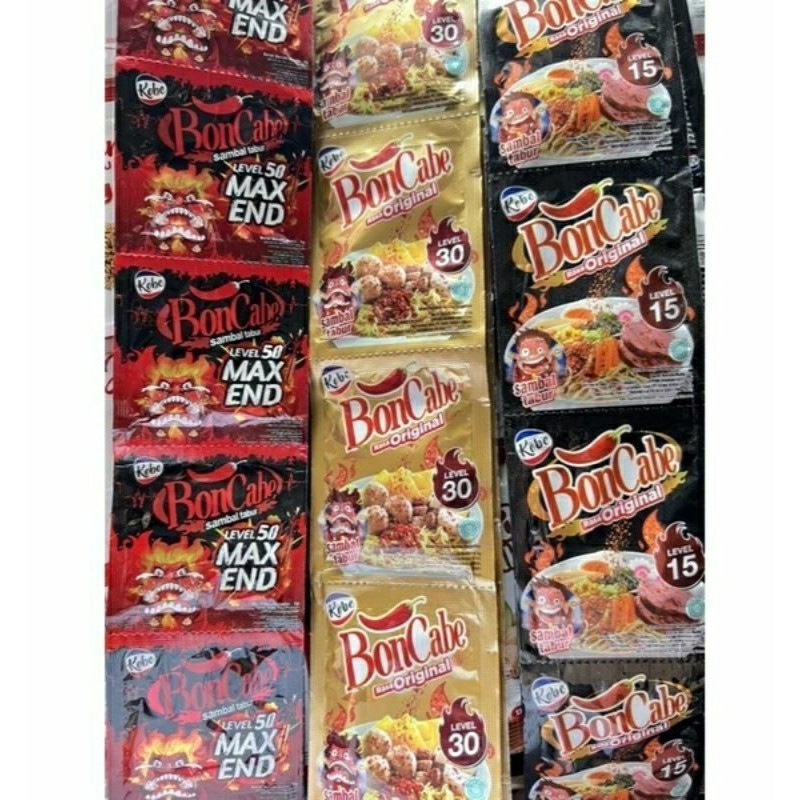 

[PROMO 2 RENCENG] Bon Cabe Kobe Bon Cabe Bumbu Pedas Murah