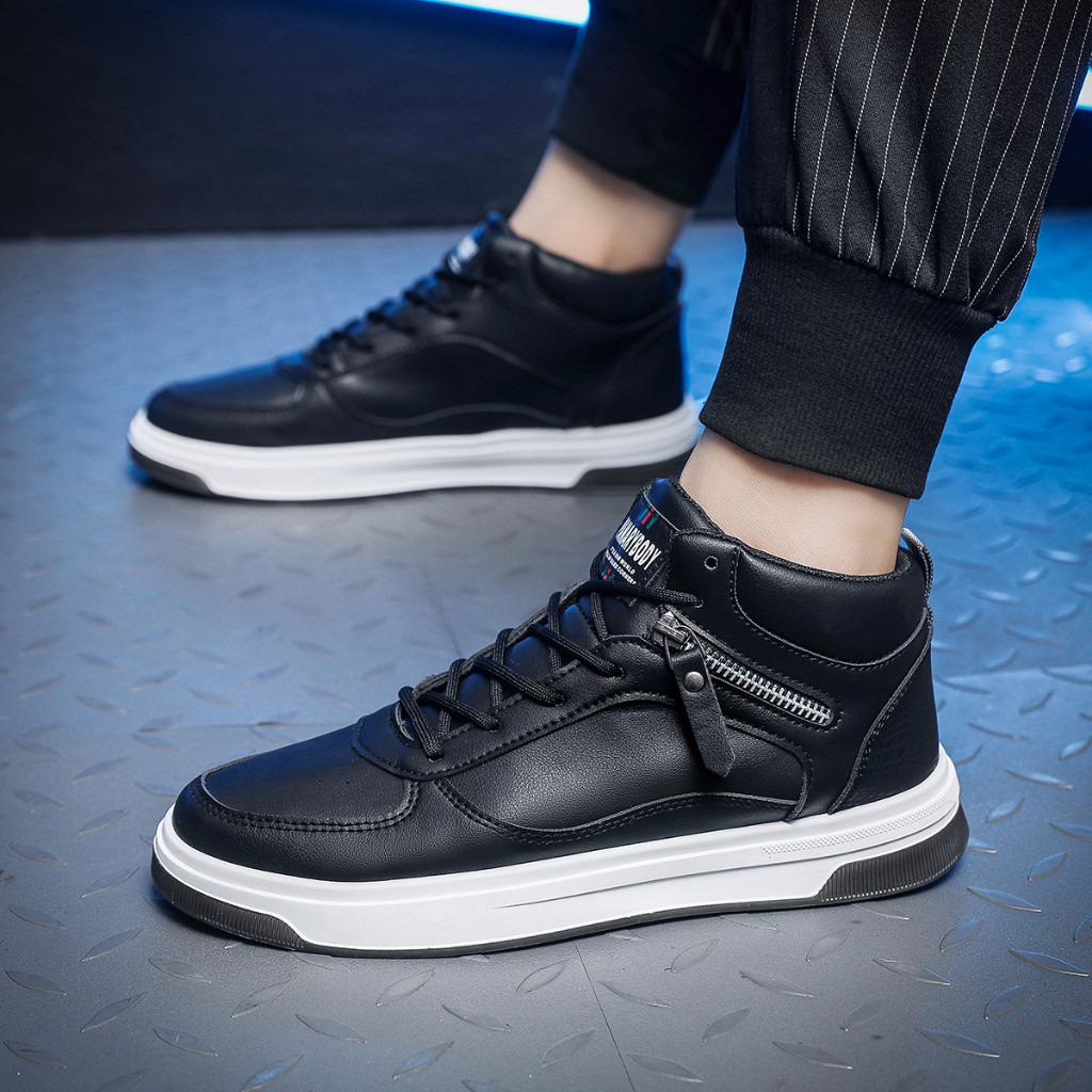 PANARYBODY Sepatu Pria Premium Terbaru Sneakers Pria Kasual Modis Sepatu Cowok Trendi Hangout Sekola