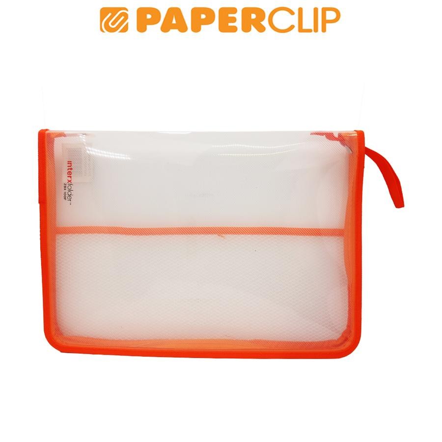 

ZIPPER BAG INTER X ZBX100F FC ORANGE