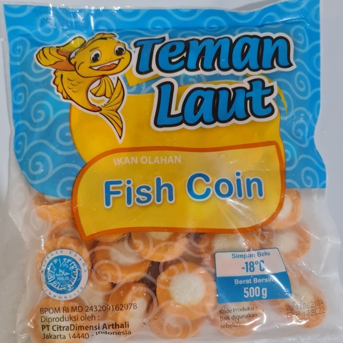 

Fish Coin Teman Laut 500gr