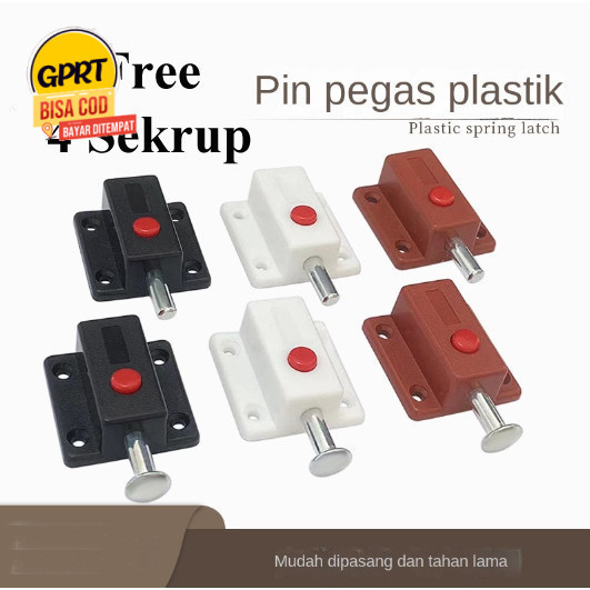 GPRT Grendel Otomatis Grendel Tekan Slot Pintu Otomatis