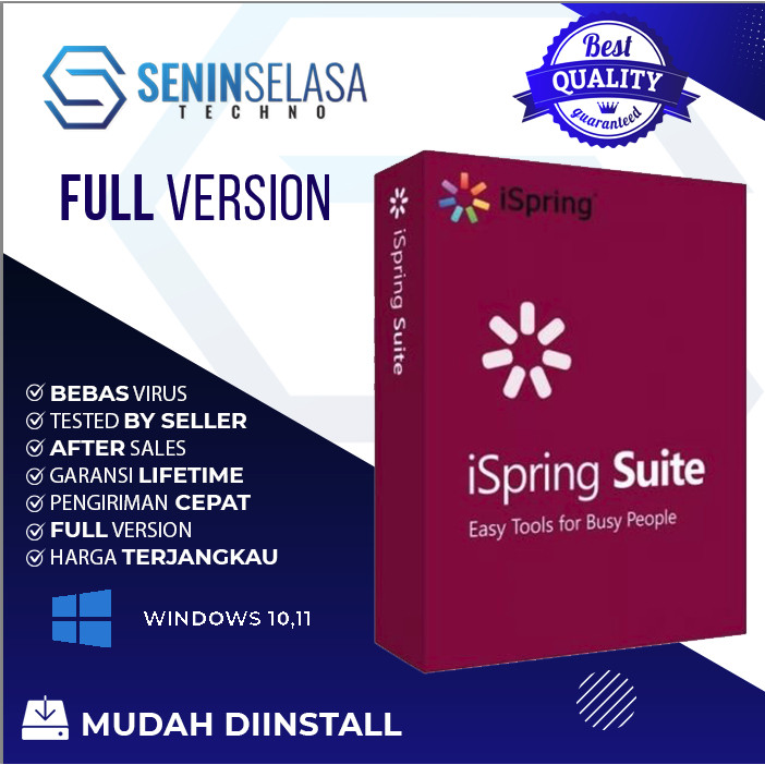 Software Pembuatan e-Learning: iSpring Suite 11 [WIN]