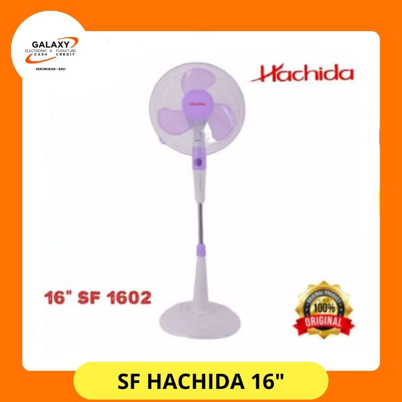 Kipas Angin Berdiri HACHIDA Kaki Bulat SF Hachida 16inch
