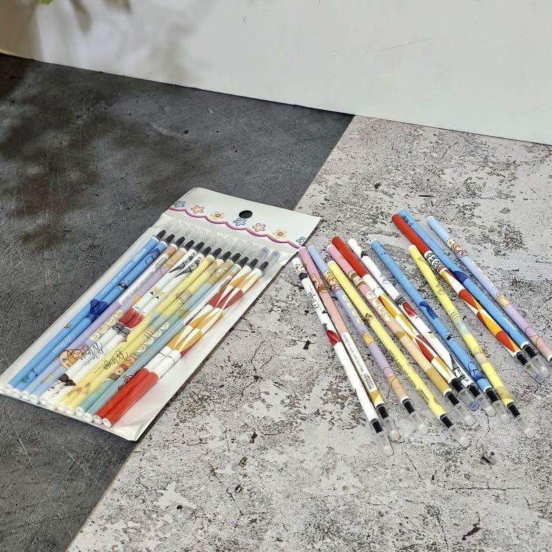 

SOS Refill Bolpen Gel Fancy Packing OPP(12pc) (minimal 24) /Refill Pen/Refill Balpen/Ballpoint
