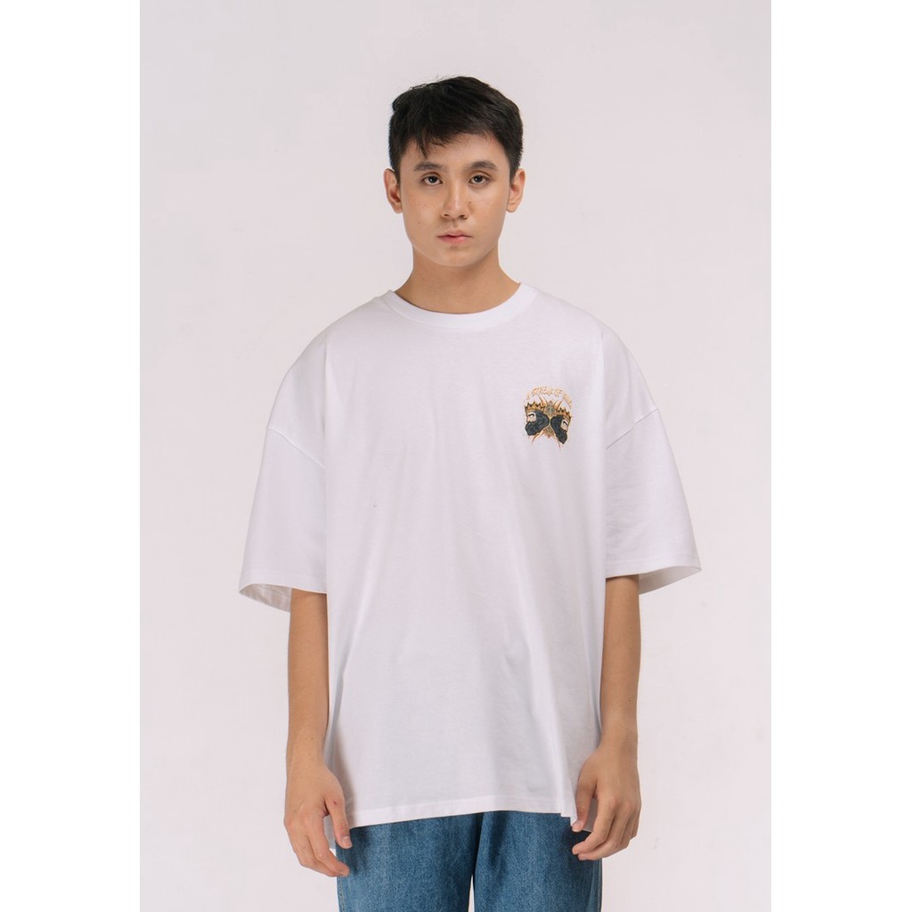 3Second x RRQ Kaos Oversize Pria 580922
