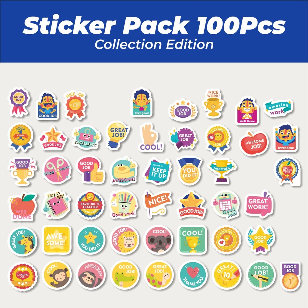 

Hot Stiker Koleksi Penghargaan,Pujian & Motivasi Lucu Anti Air Stikers Berperekat Waterproof Sticker Decal Buat Motor Helm Buku Journal Koper Casing HP Laptop Botol Minum