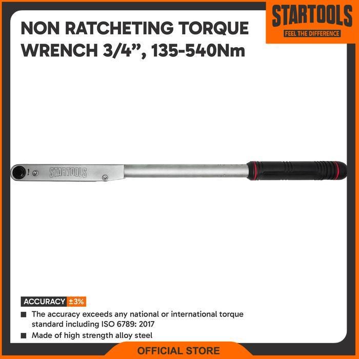 Startools Non Ratcheting Torque Wrench / Classic Torque Wrench / Kunci Moment / Kunci Torsi 3/4" , 1