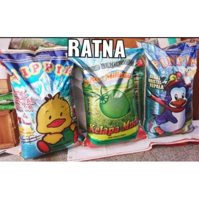 

BERAS WIPPIE KRISTAL SUPER PUNEL 25kg 25 kg (SATU PABRIK DENGAN PIN PIN)
