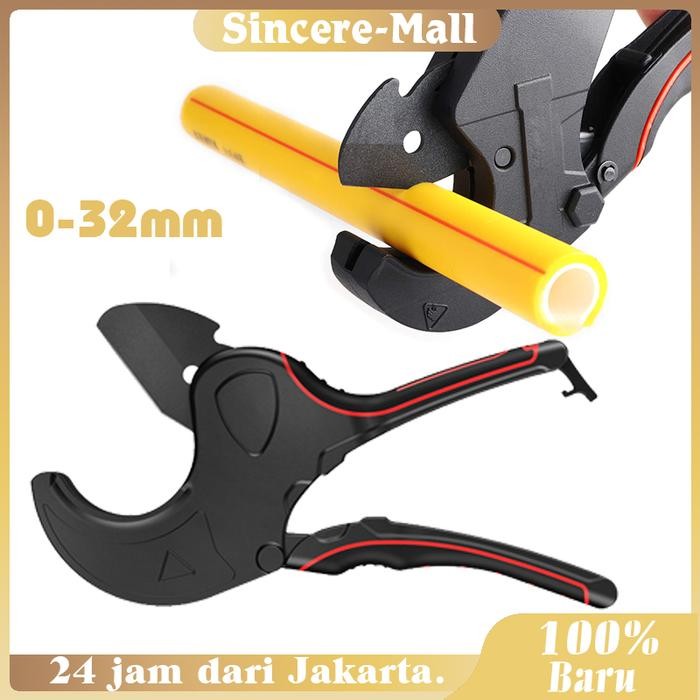 

Gunting Pipa Air Pvc Aluminum Alloy / Baja Self Locking Ratchet - 0-32mm Sale