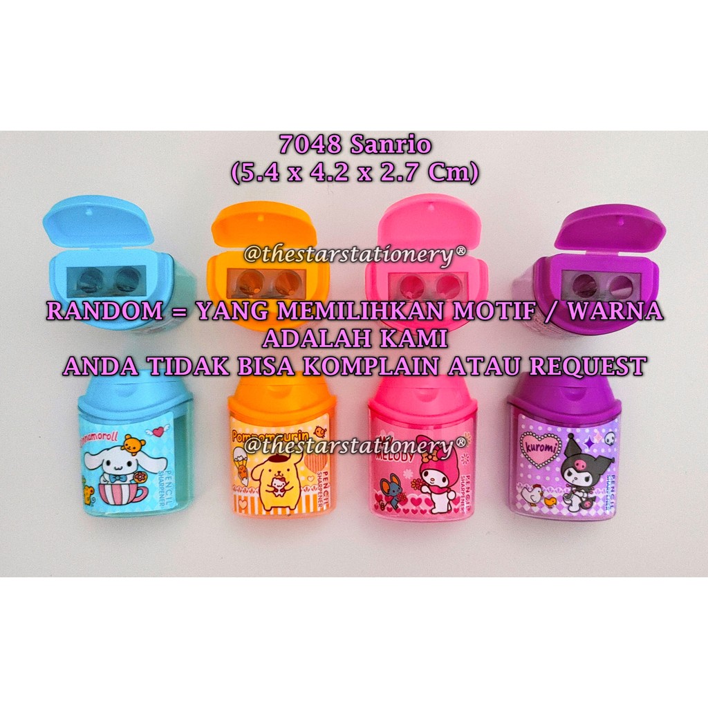 

(1 Biji) GROSIR Rautan San Rio 2 Lubang 5.4 x 4.2 x 2.7 / Rautan GXIMP 7048 / GXIMP NO.7048 (1 Biji)