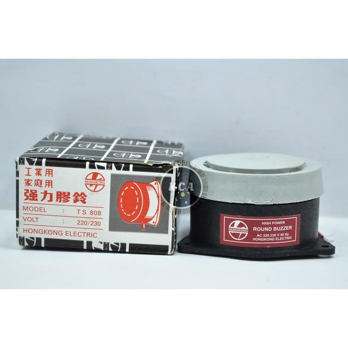 Bel Tet / Bell Listrik / Alarm Buzzer / Sekolah AC 220V Hongkong