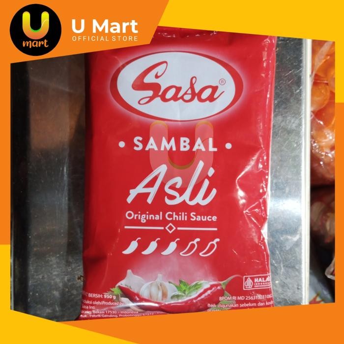 

U Mart - Sasa Saus Sambal Asli 950 gram Saos Sambal